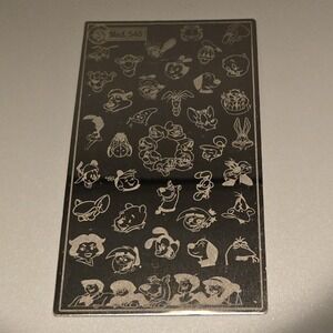 nail art stamping plate resin art craft Mod. 548‎ cartoon